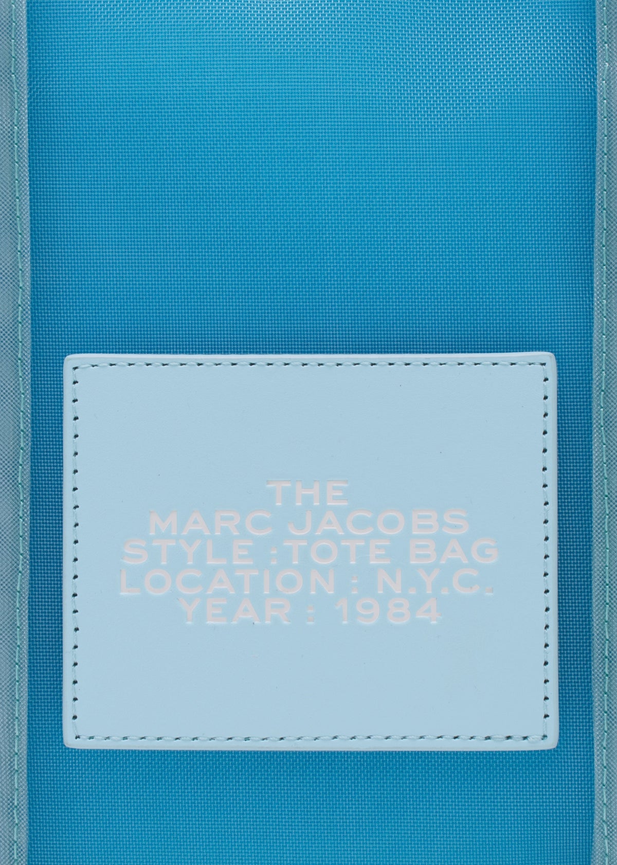 The Mesh Medium Pale Blue Tote Bag