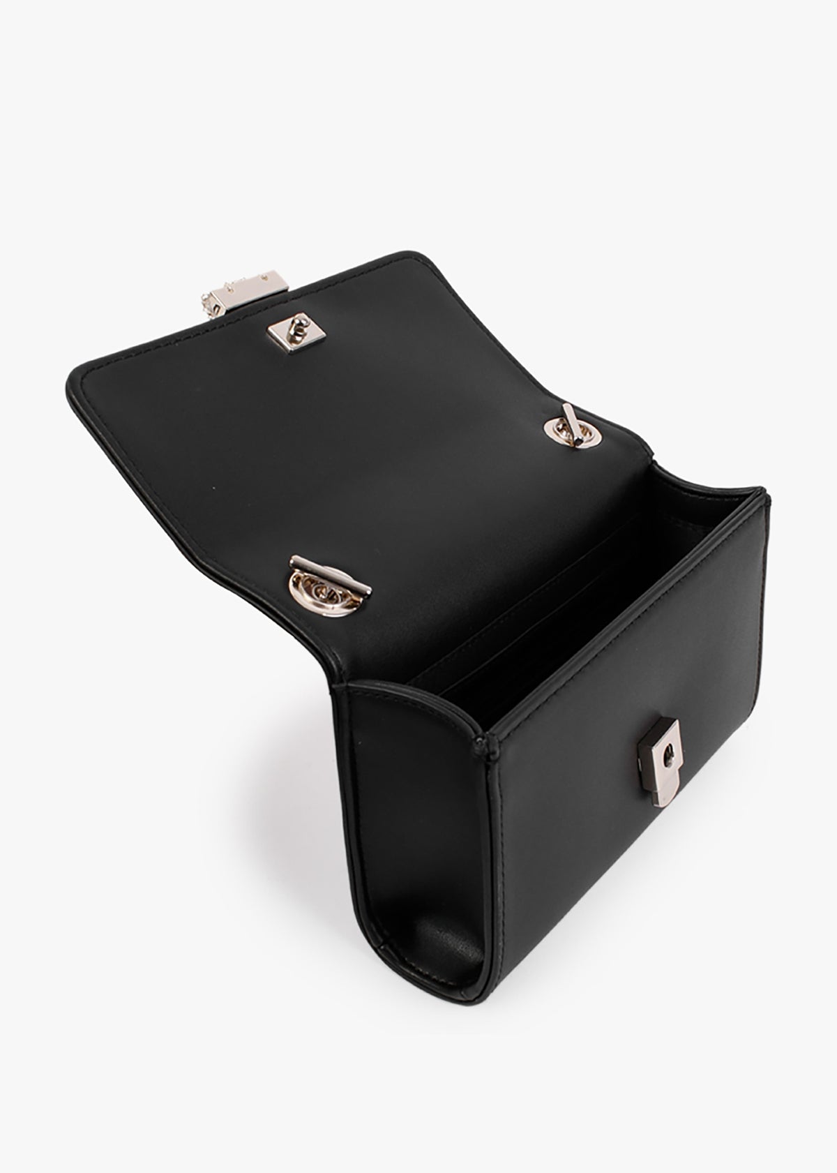 Small Piccadilly Black Satchel Bag