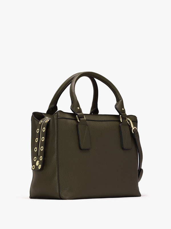 Megeve Militare Rivet Shopper Bag