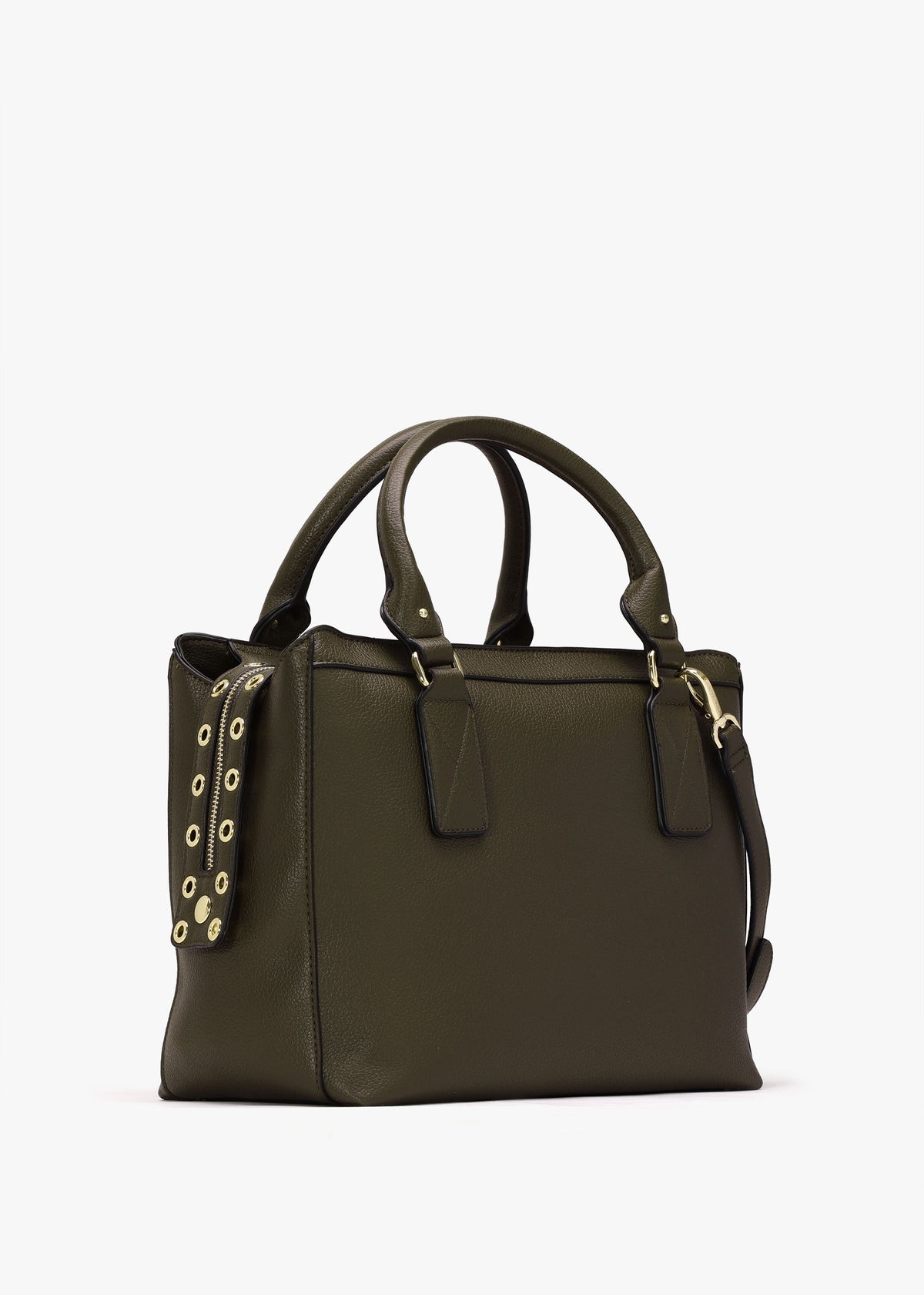 Megeve Militare Rivet Shopper Bag