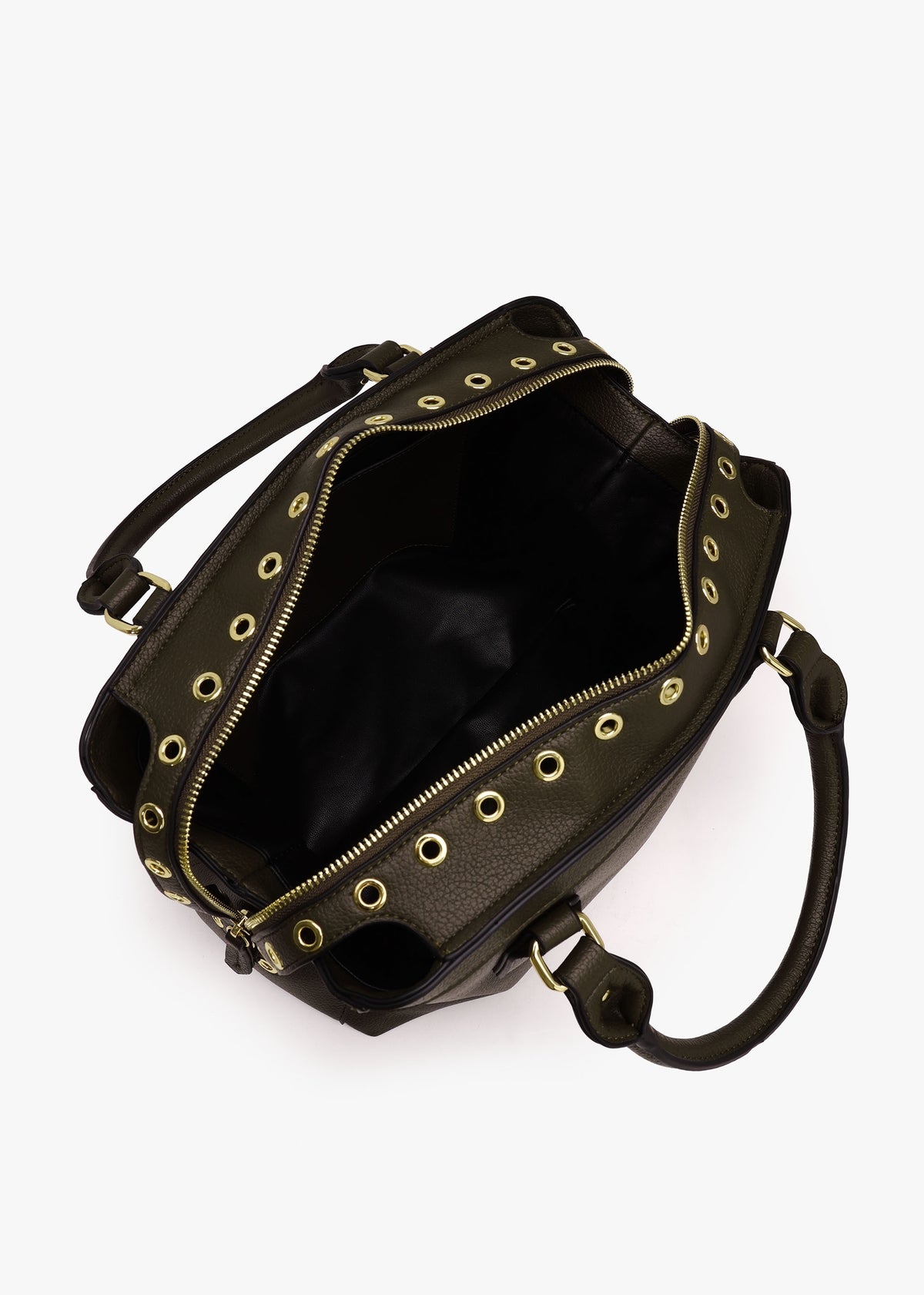 Megeve Militare Rivet Shopper Bag