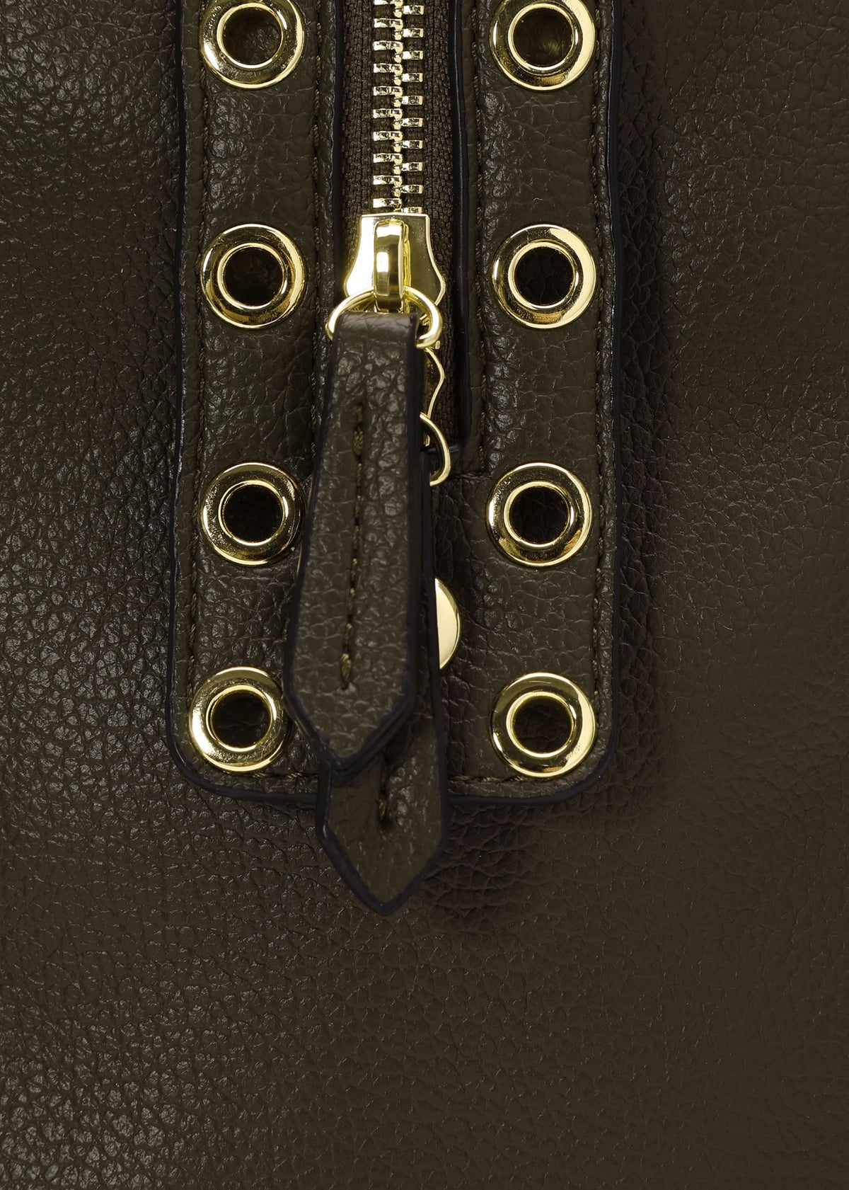 Megeve Militare Rivet Shopper Bag
