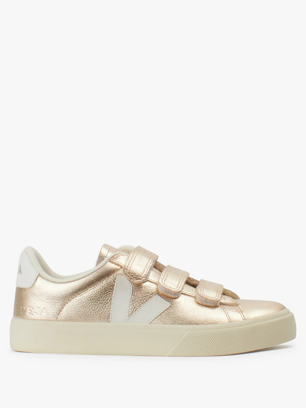 Recife Logo Chromefree Leather Platine White Trainers