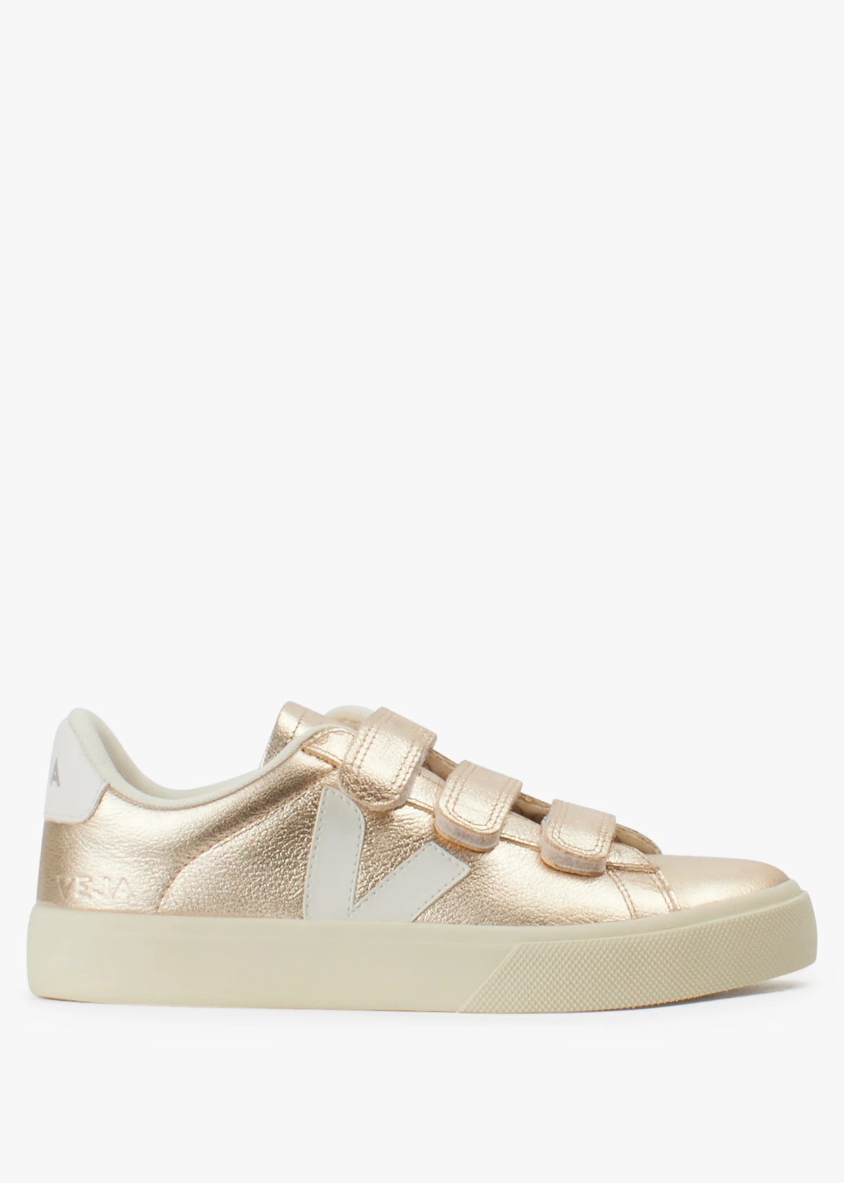 Recife Logo Chromefree Leather Platine White Trainers