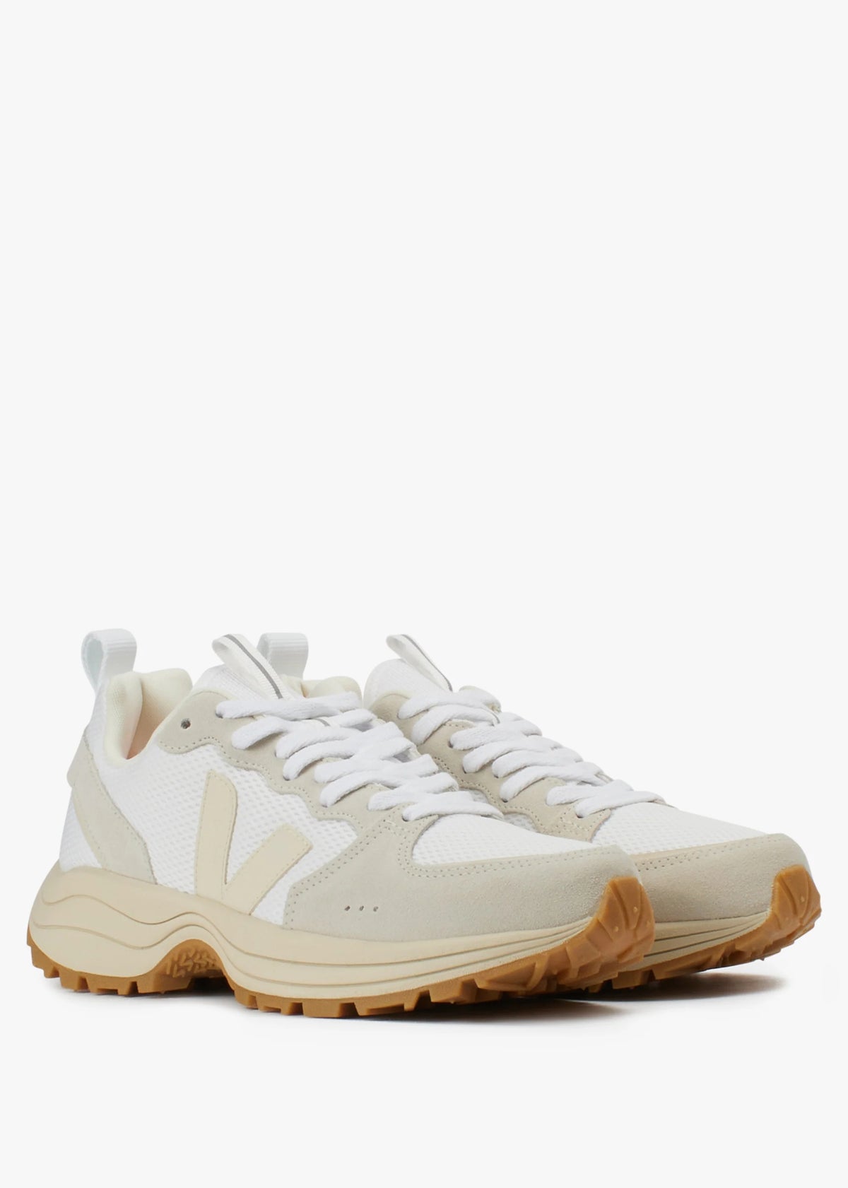 VEJA Men's Venturi Alveomesh White Pierre Natural Trainers