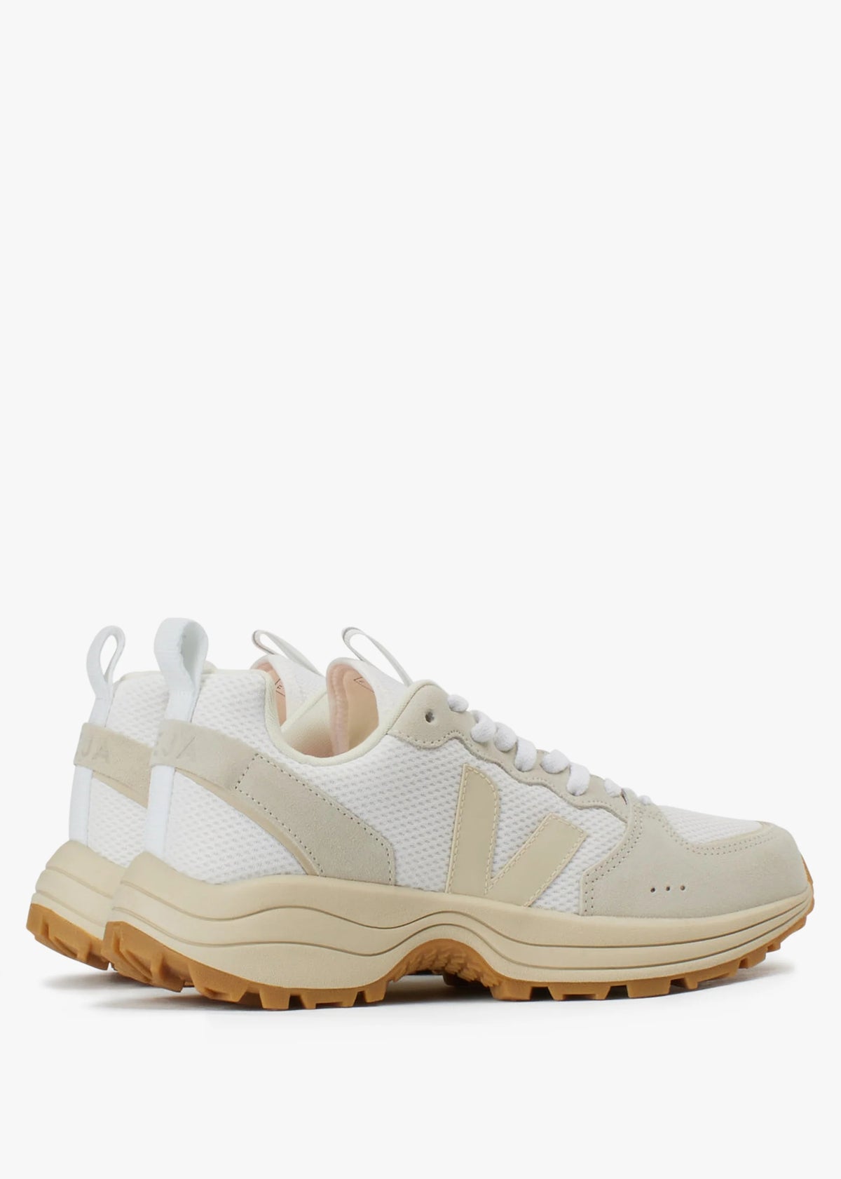 VEJA Men's Venturi Alveomesh White Pierre Natural Trainers