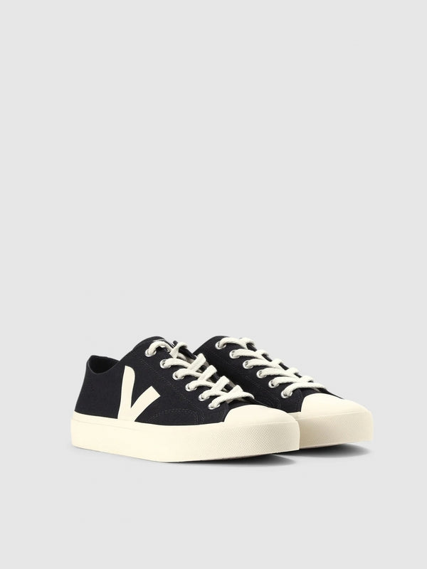 Men's Wata II Low Black Pierre Canvas Trainers
