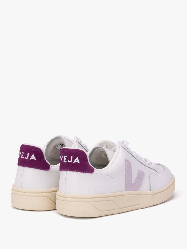 V-12 Leather Extra White Parma Magenta Trainers