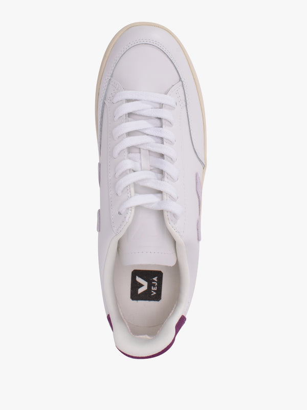 V-12 Leather Extra White Parma Magenta Trainers