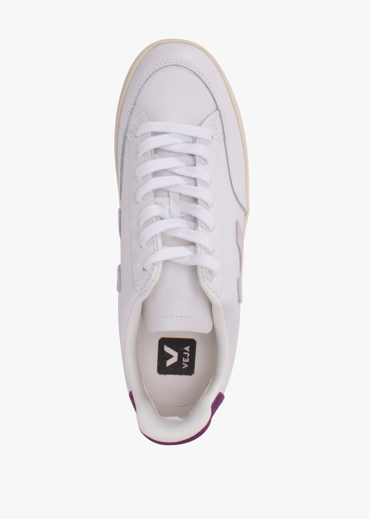 V-12 Leather Extra White Parma Magenta Trainers