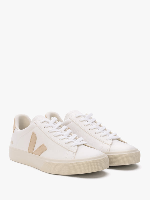 Campo Chromefree Leather Extra White Almond Trainers