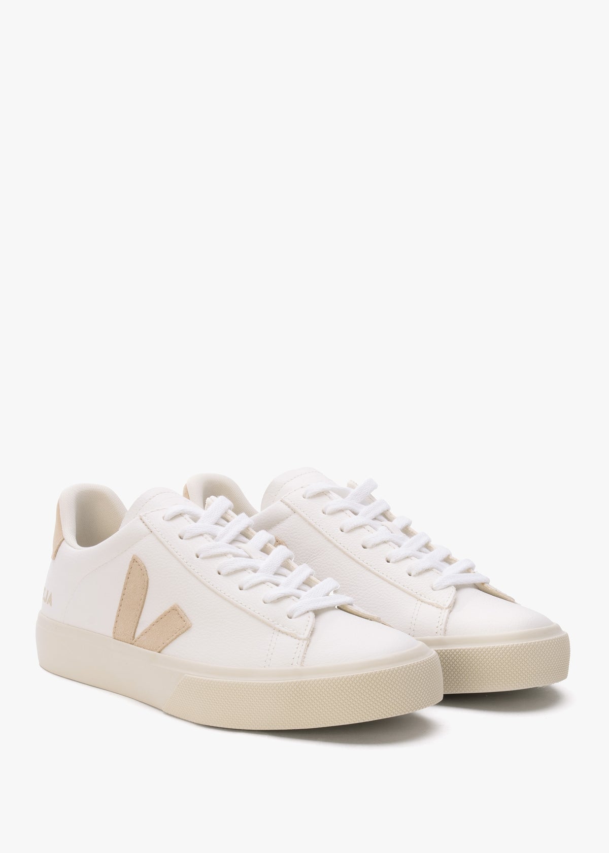 Campo Chromefree Leather Extra White Almond Trainers