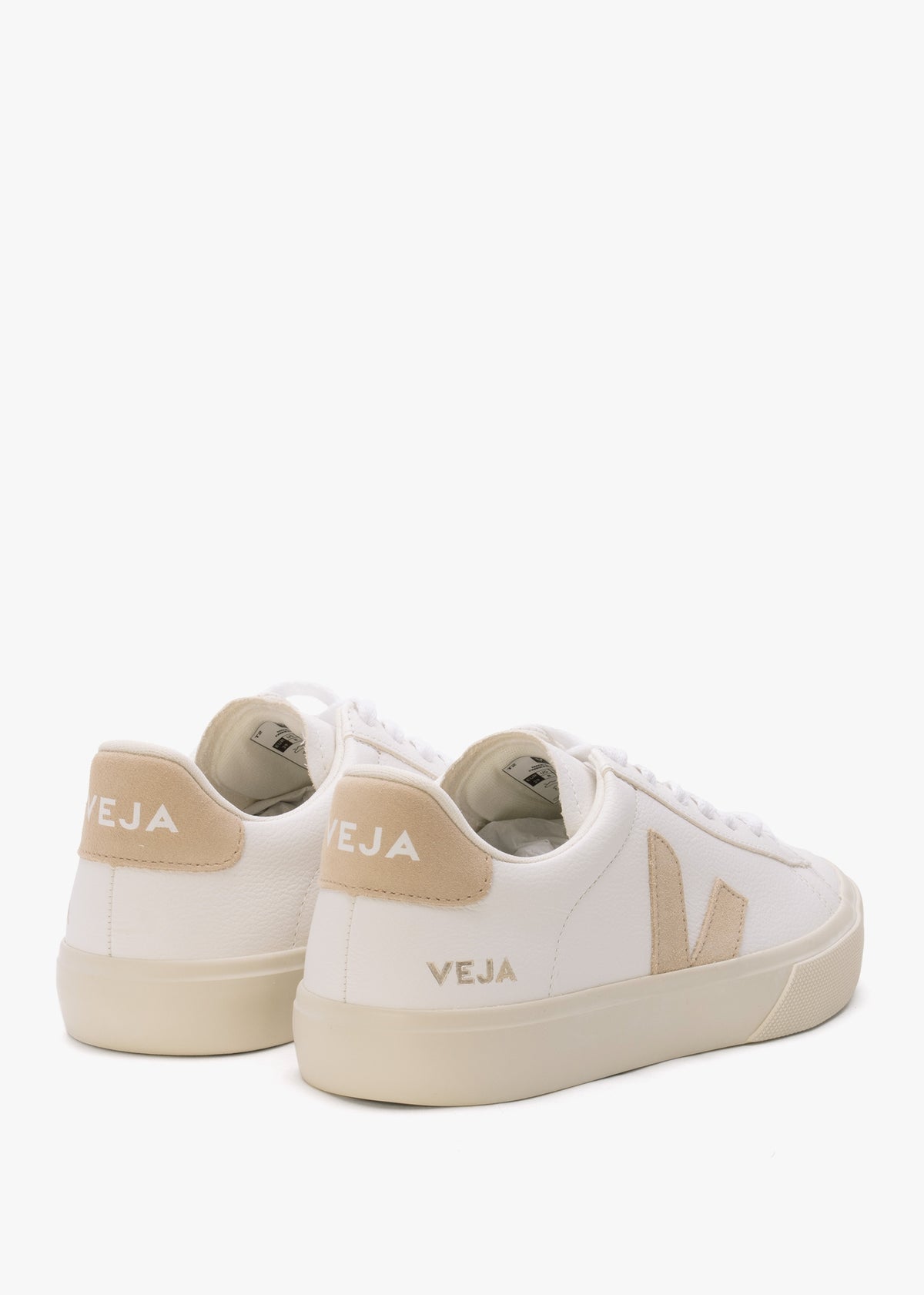 Campo Chromefree Leather Extra White Almond Trainers