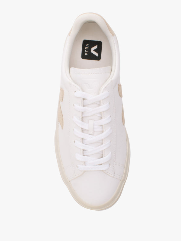 Campo Chromefree Leather Extra White Almond Trainers