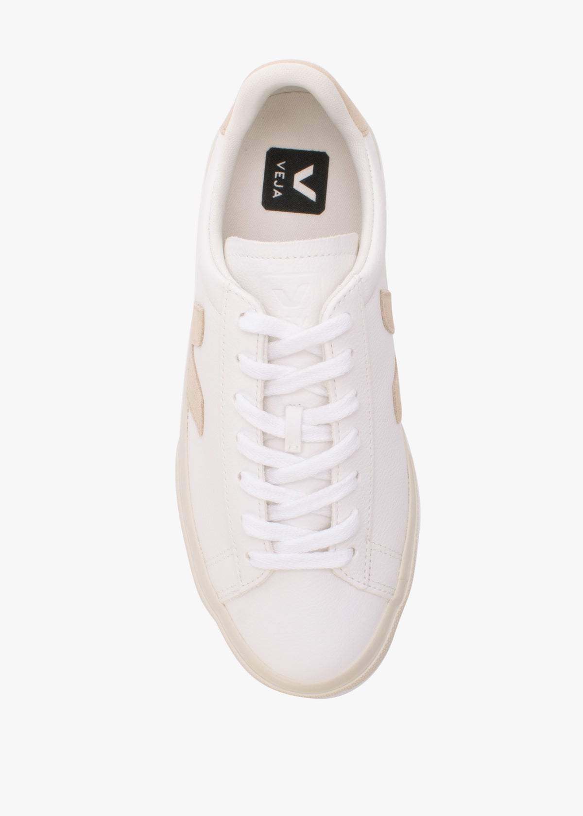 Campo Chromefree Leather Extra White Almond Trainers