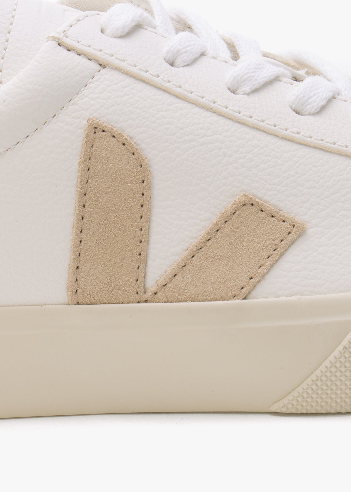 Campo Chromefree Leather Extra White Almond Trainers