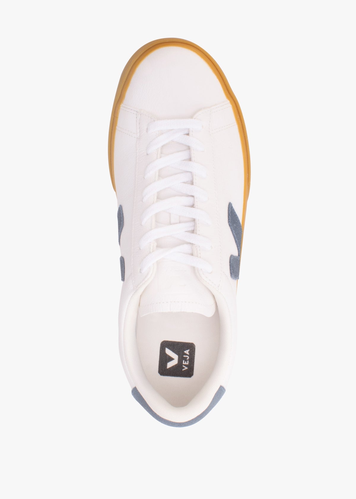 Men's Campo Chromefree Leather Extra White California Natural Trainers