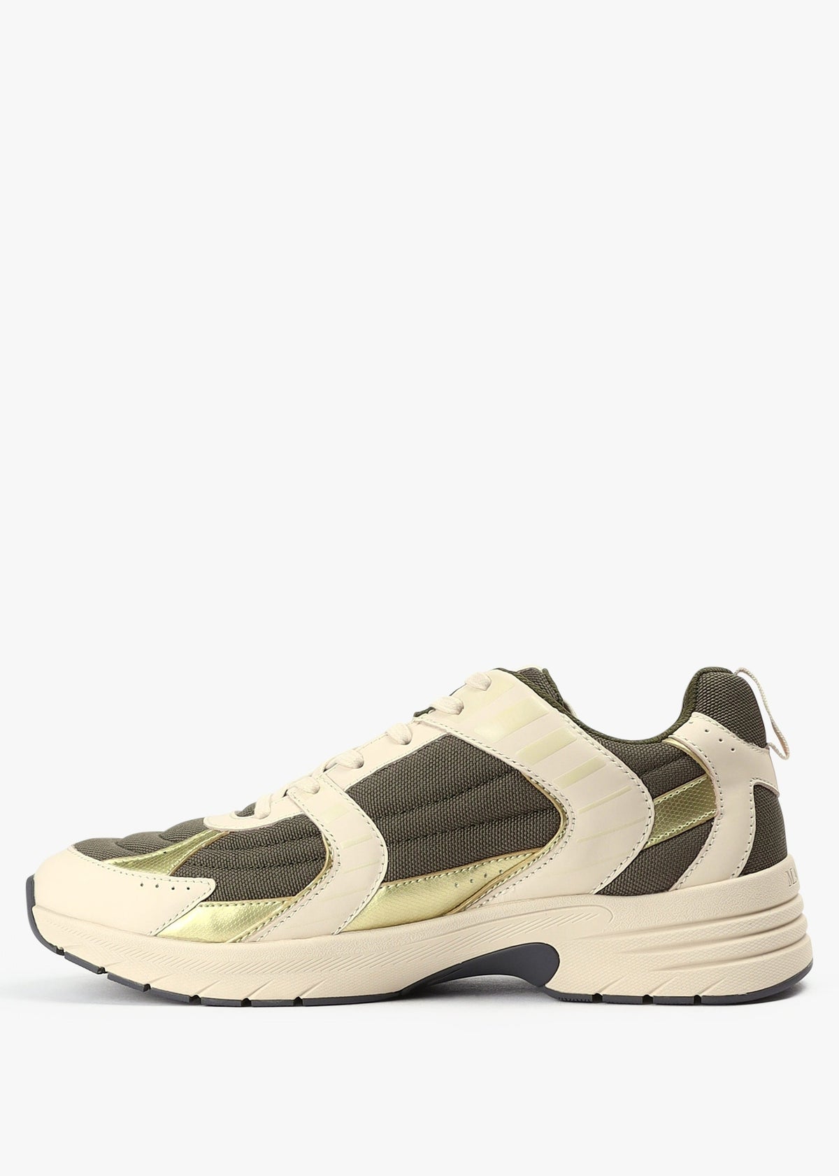 Men's White/Khaki Holloway Trainers