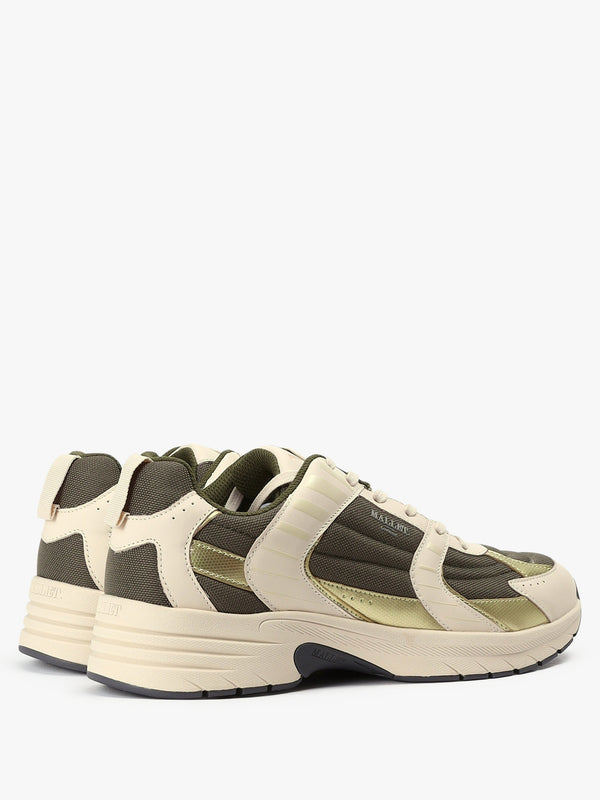 Men's White/Khaki Holloway Trainers