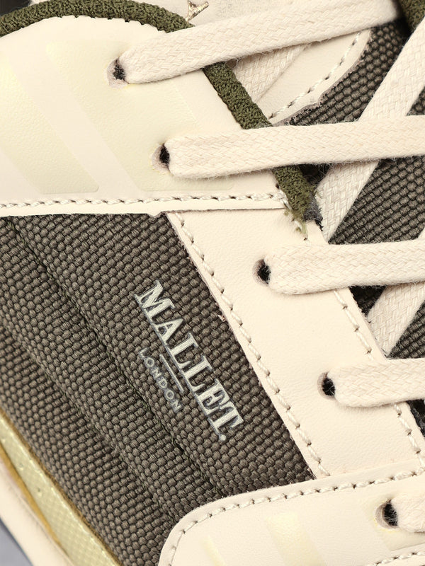 Men's White/Khaki Holloway Trainers