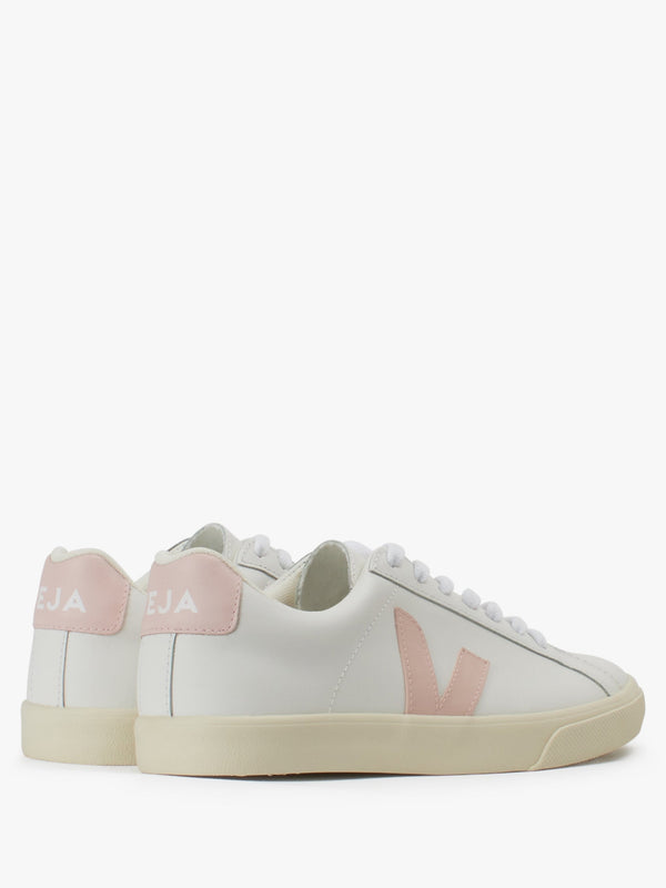 Esplar Logo Leather Extra White Petale Trainers