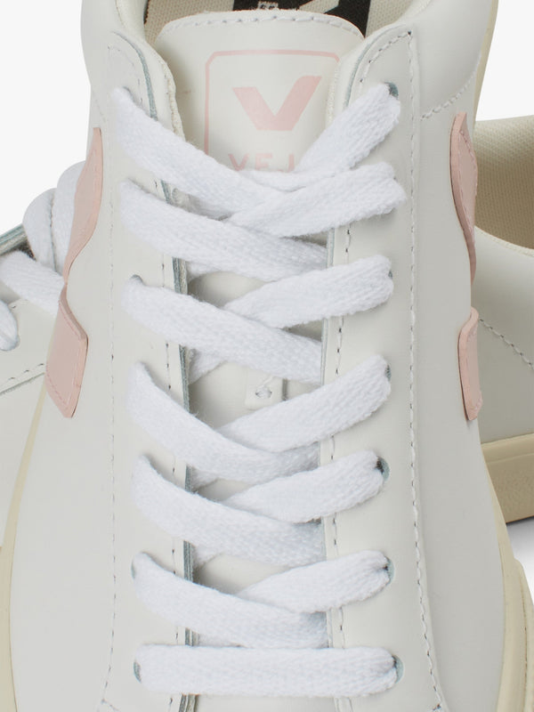 Esplar Logo Leather Extra White Petale Trainers
