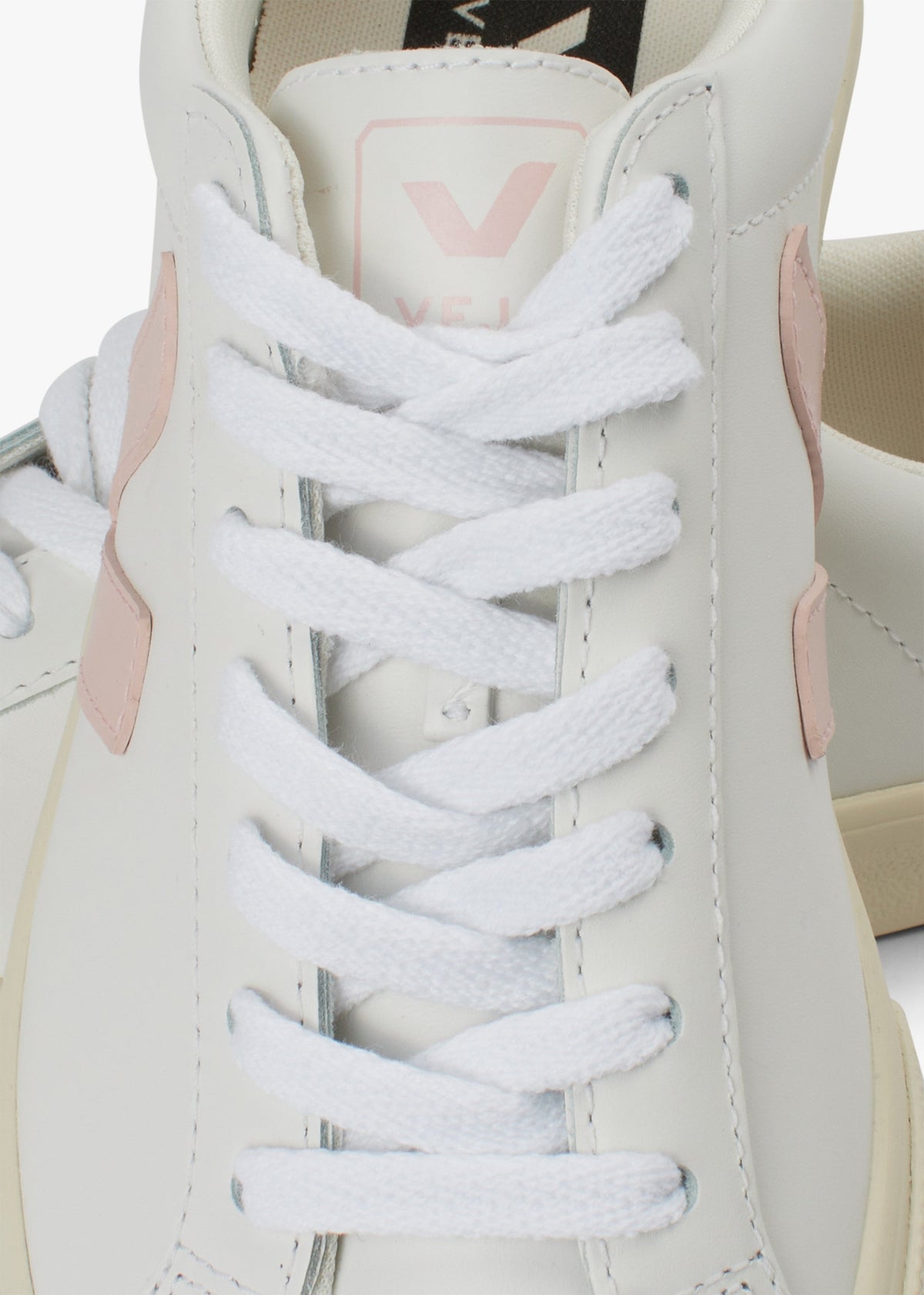 Esplar Logo Leather Extra White Petale Trainers