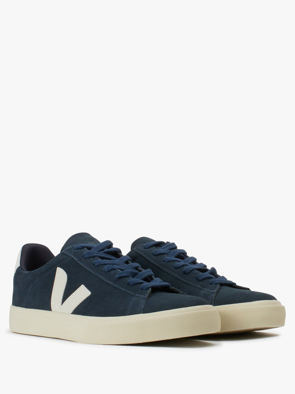 Men's Campo Suede Nautico White Trainers