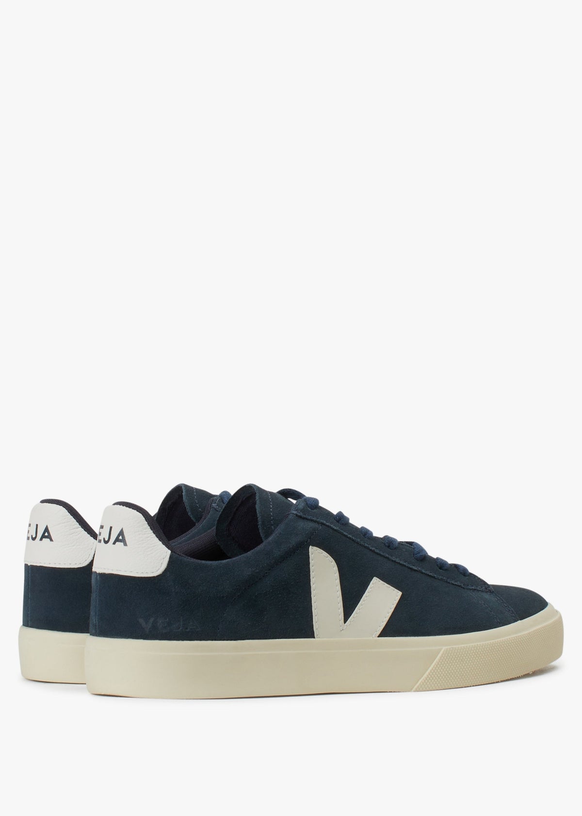 Men's Campo Suede Nautico White Trainers