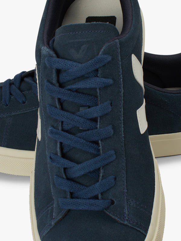 Men's Campo Suede Nautico White Trainers