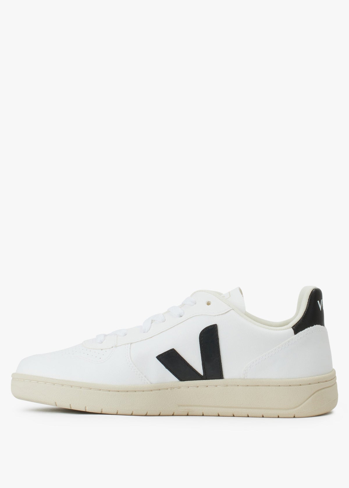 Men's V-10 White Black Trainers