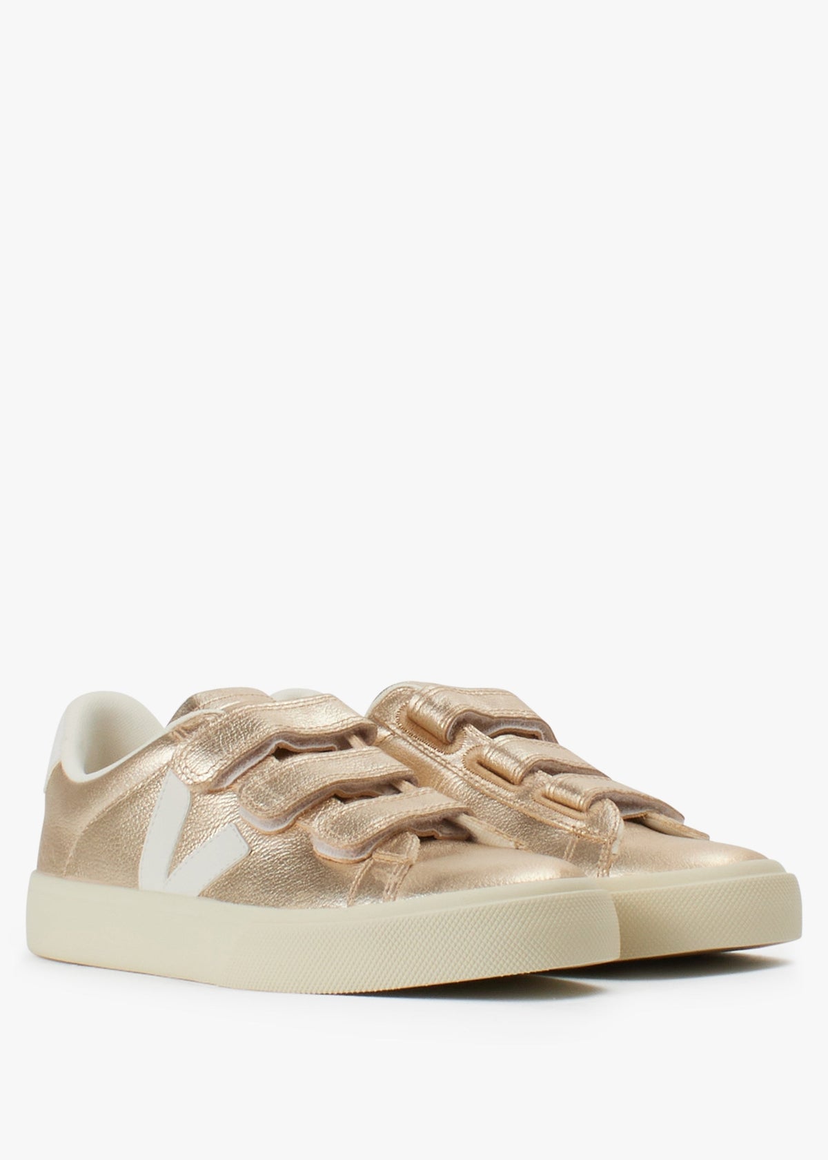 Recife Logo Chromefree Leather Platine White Trainers