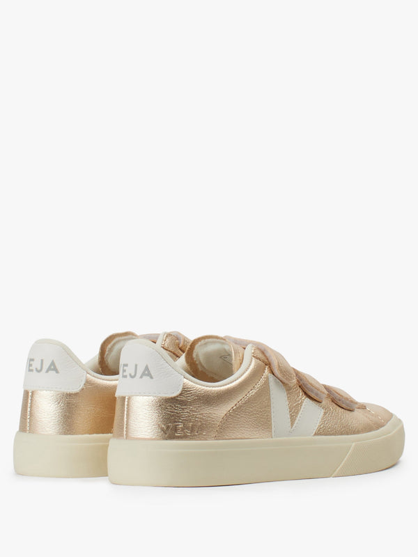 Recife Logo Chromefree Leather Platine White Trainers