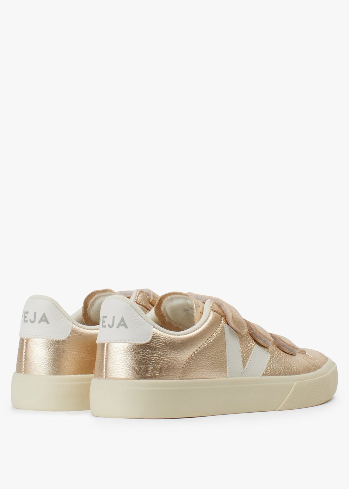 Recife Logo Chromefree Leather Platine White Trainers