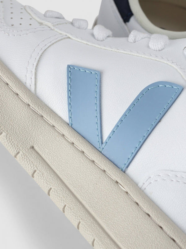 V-10 C.W.L Vegan White Steel Nautic Trainers