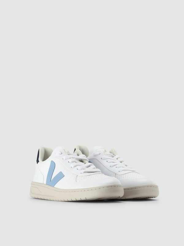V-10 C.W.L Vegan White Steel Nautic Trainers