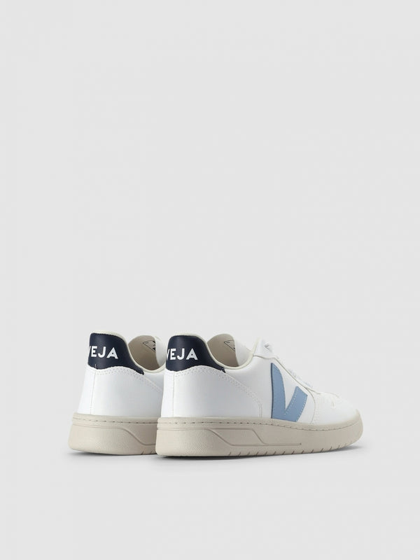 V-10 C.W.L Vegan White Steel Nautic Trainers
