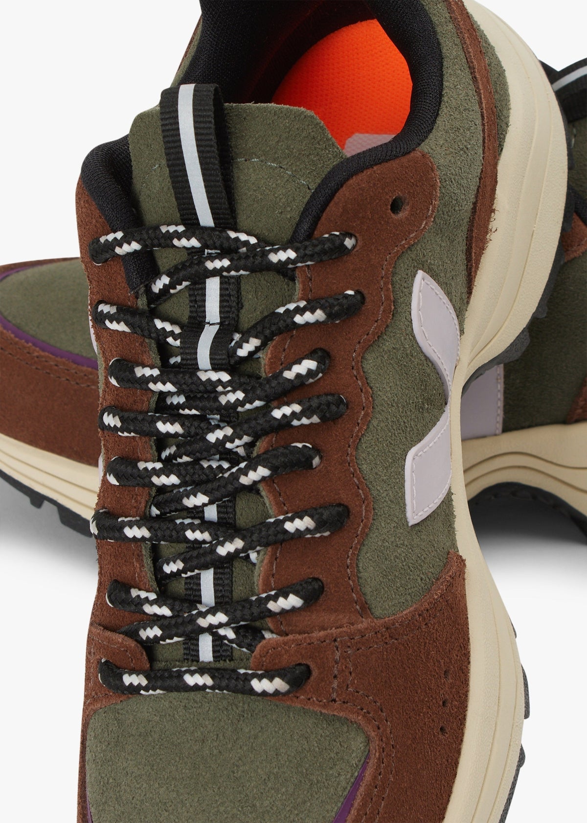 Venturi VC Suede Mud Parme Multico Trainers