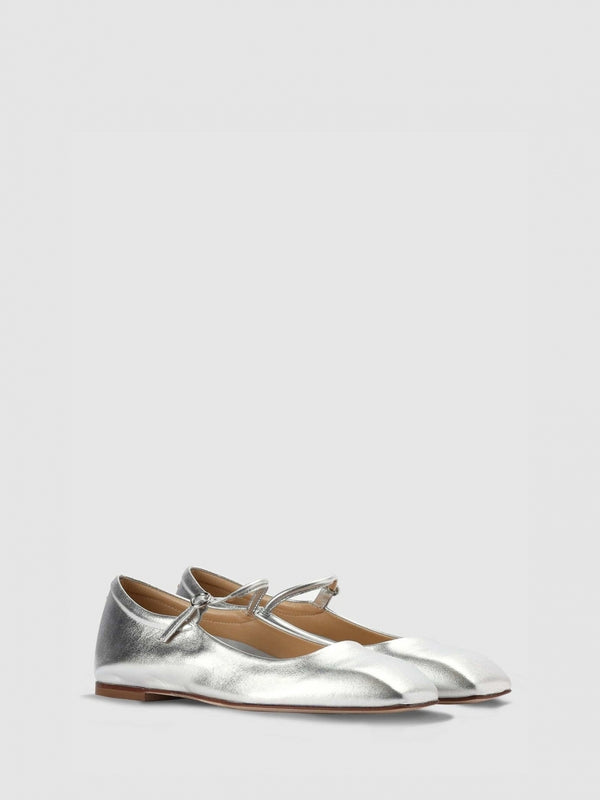 Aeyde Women's Uma Silver Flats