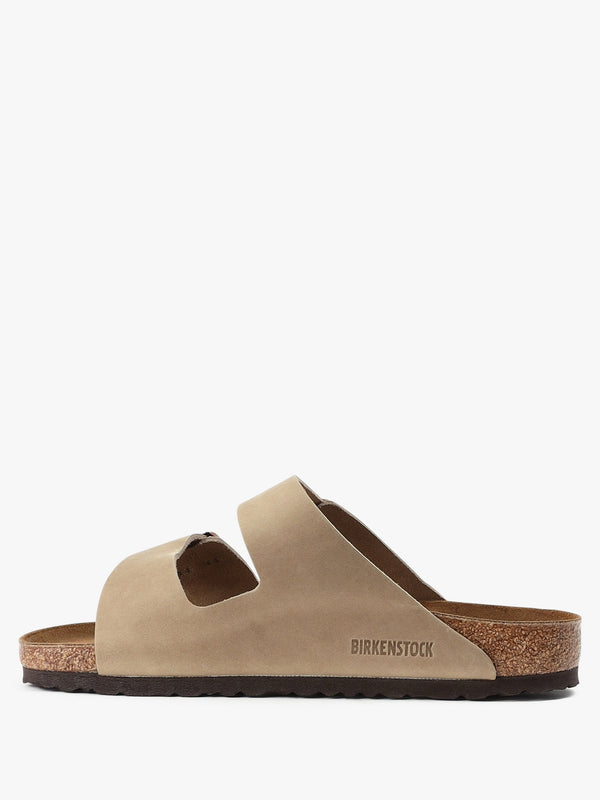 Men's Arizona Tabacco Brown Leather Two Bar Mules