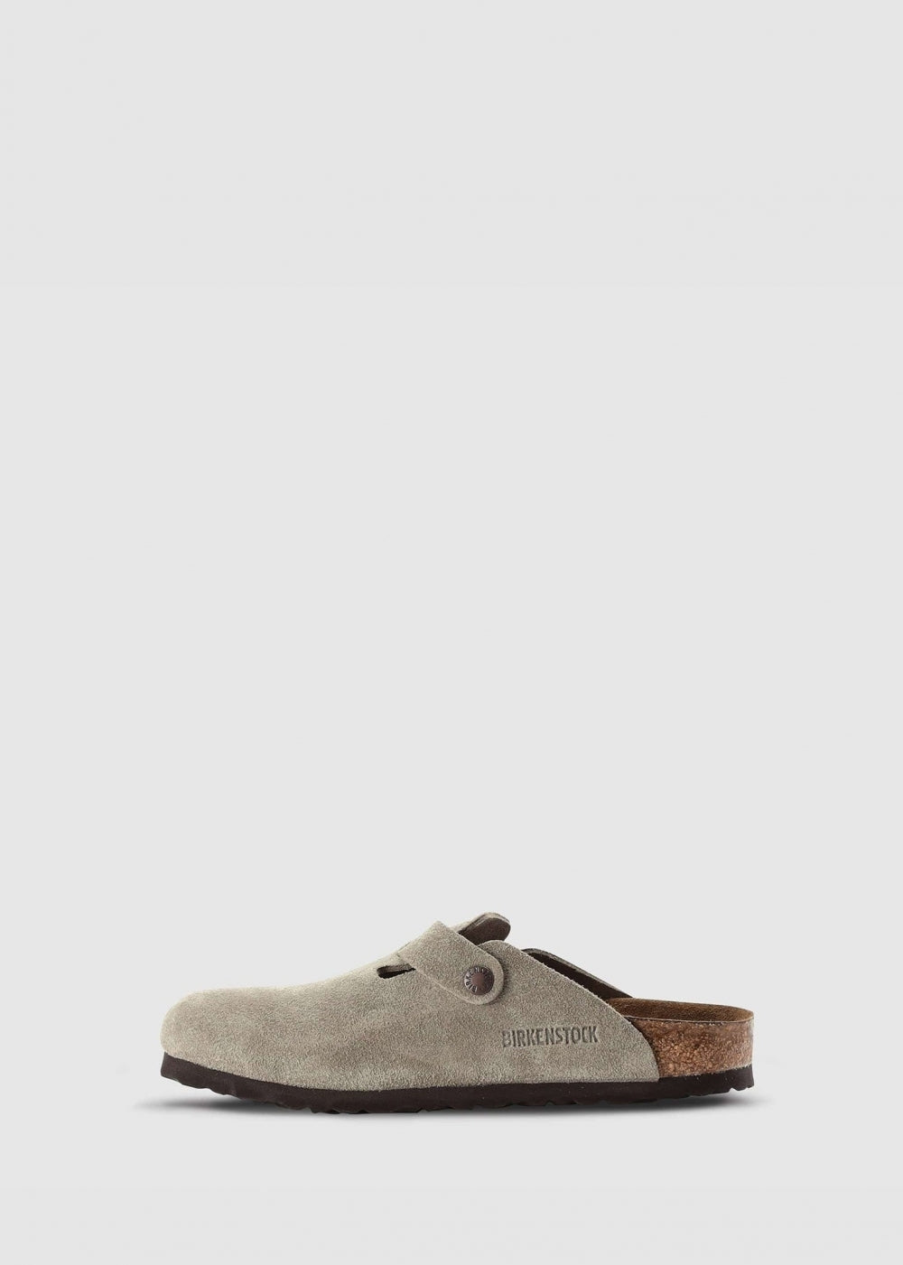 Boston Beige Suede Clogs