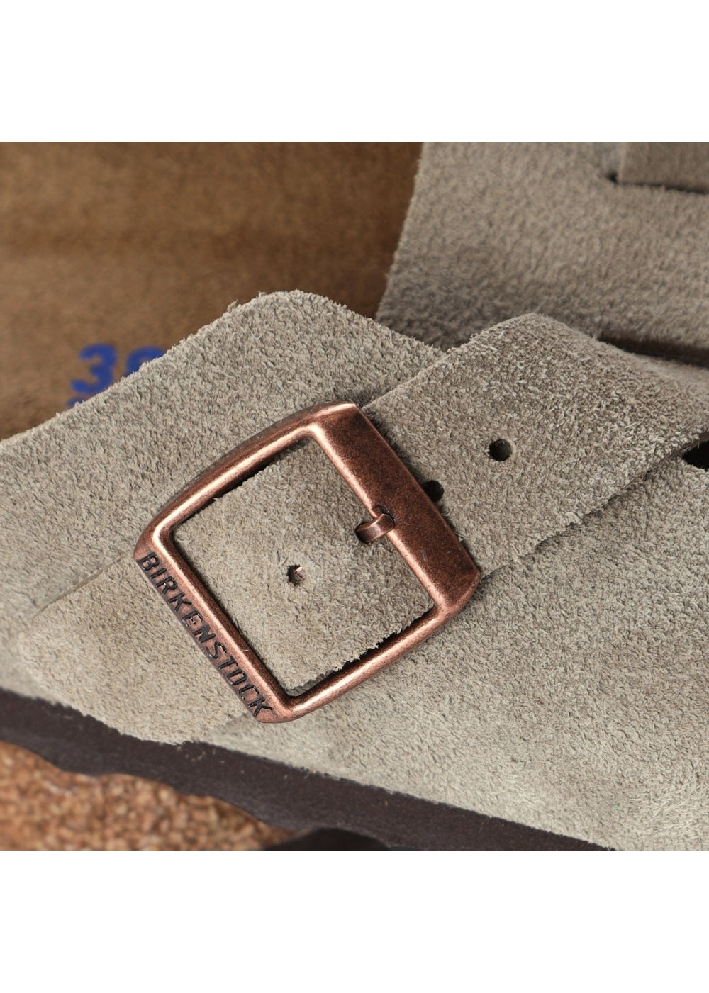 Boston Beige Suede Clogs