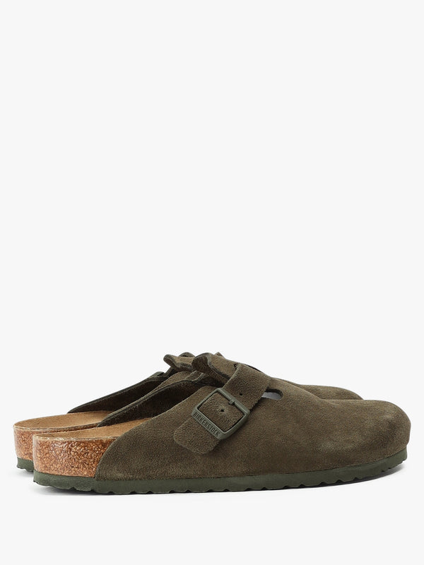 Men's Boston Suede Leather Thyme Clogs