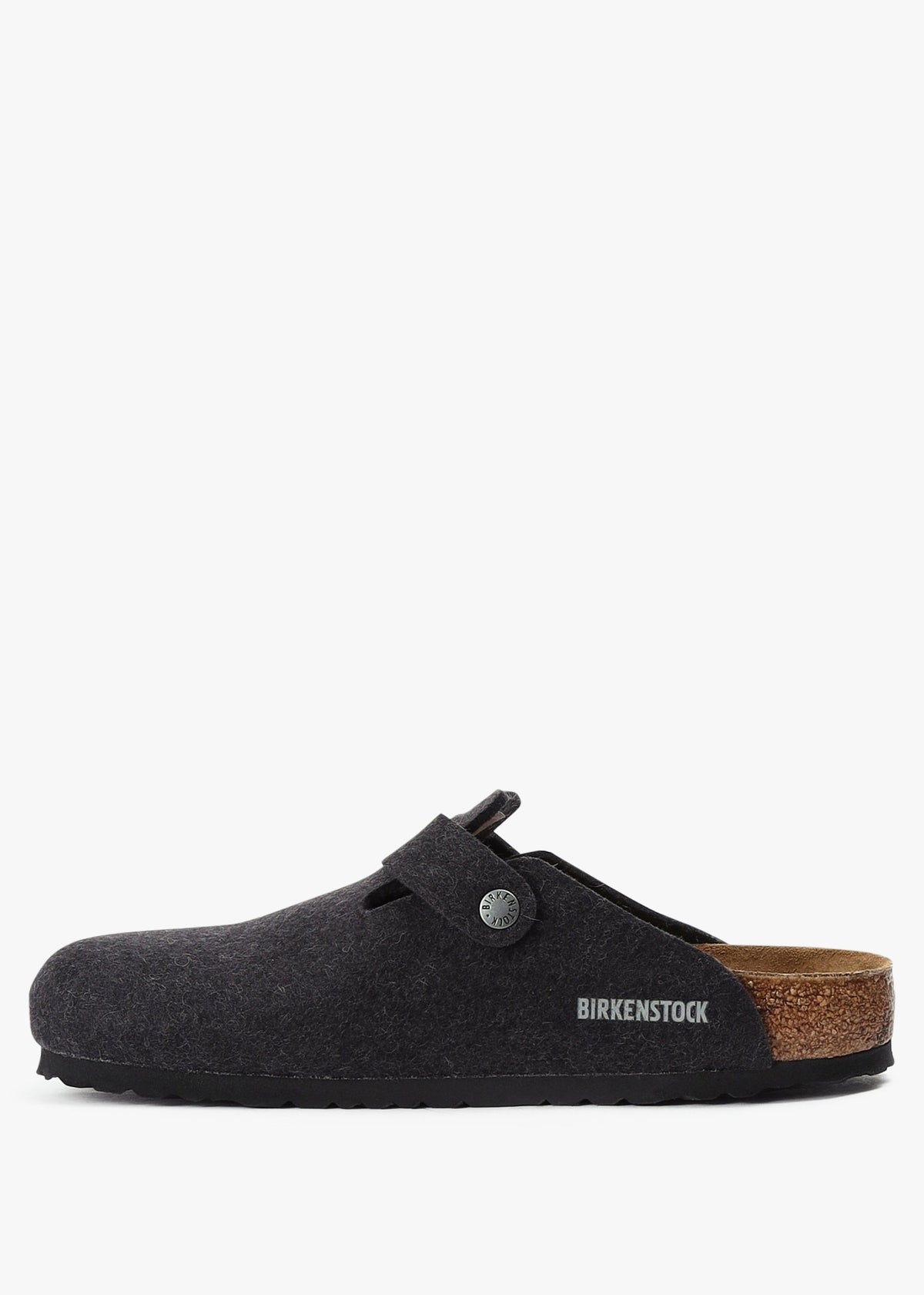 Men's Boston Wool Felt Anthracite Clogs