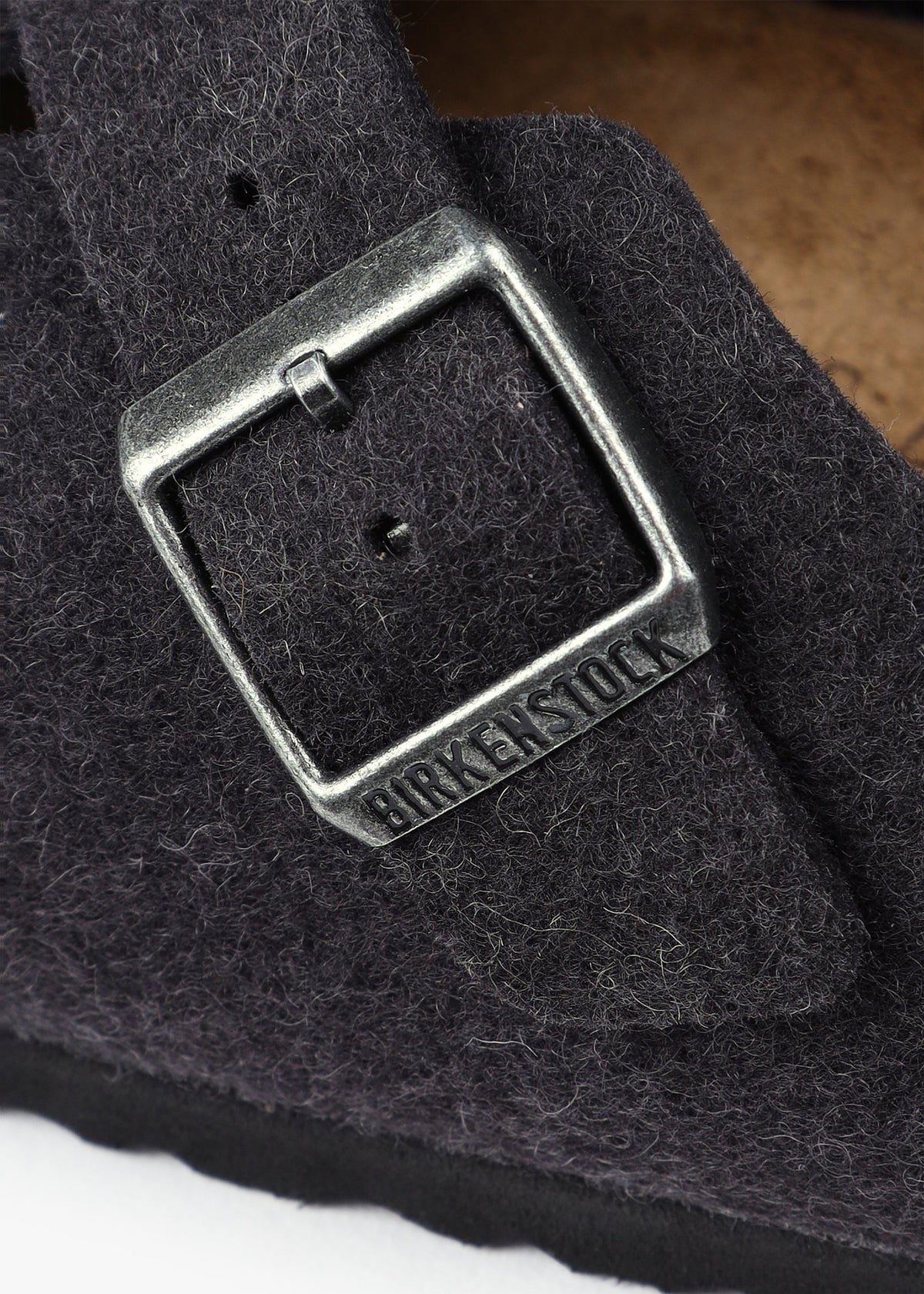 Men's Boston Wool Felt Anthracite Clogs