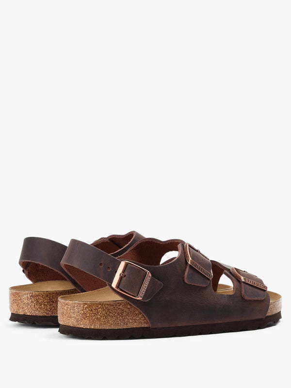 Men's Milano Habana Oiled Leather Sandals