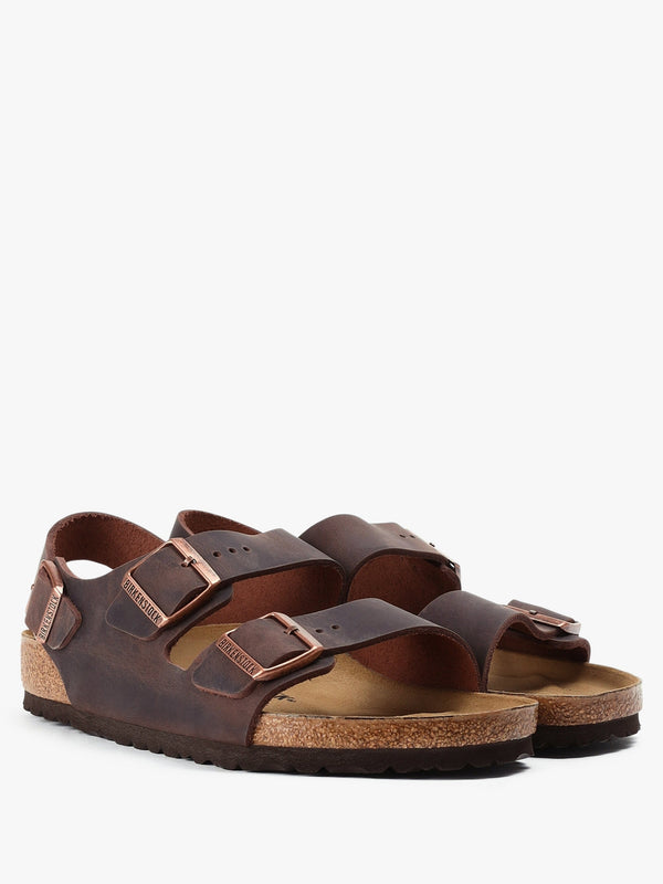 Men's Milano Habana Oiled Leather Sandals