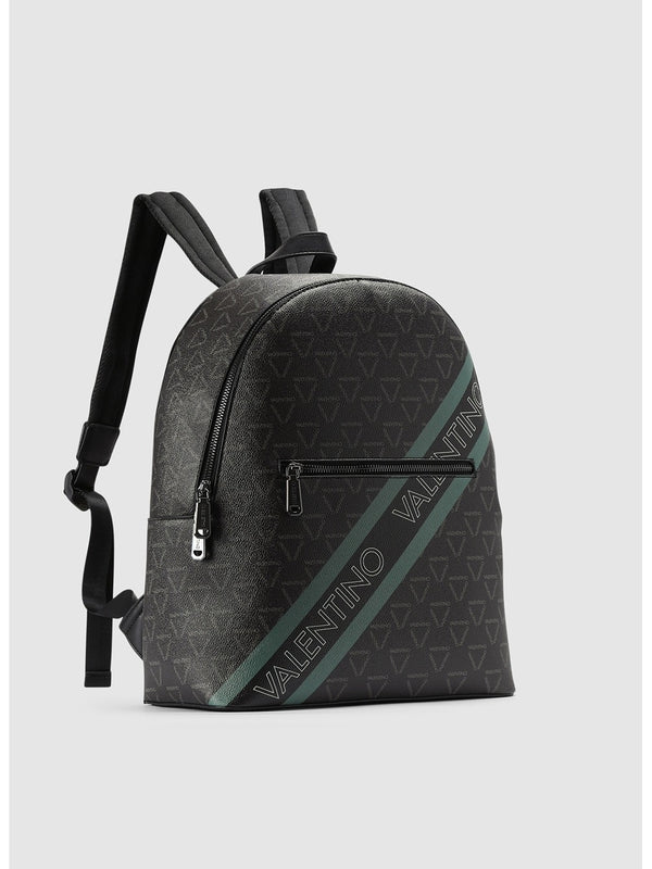 Mens Aron Backpack In Nero/Militare