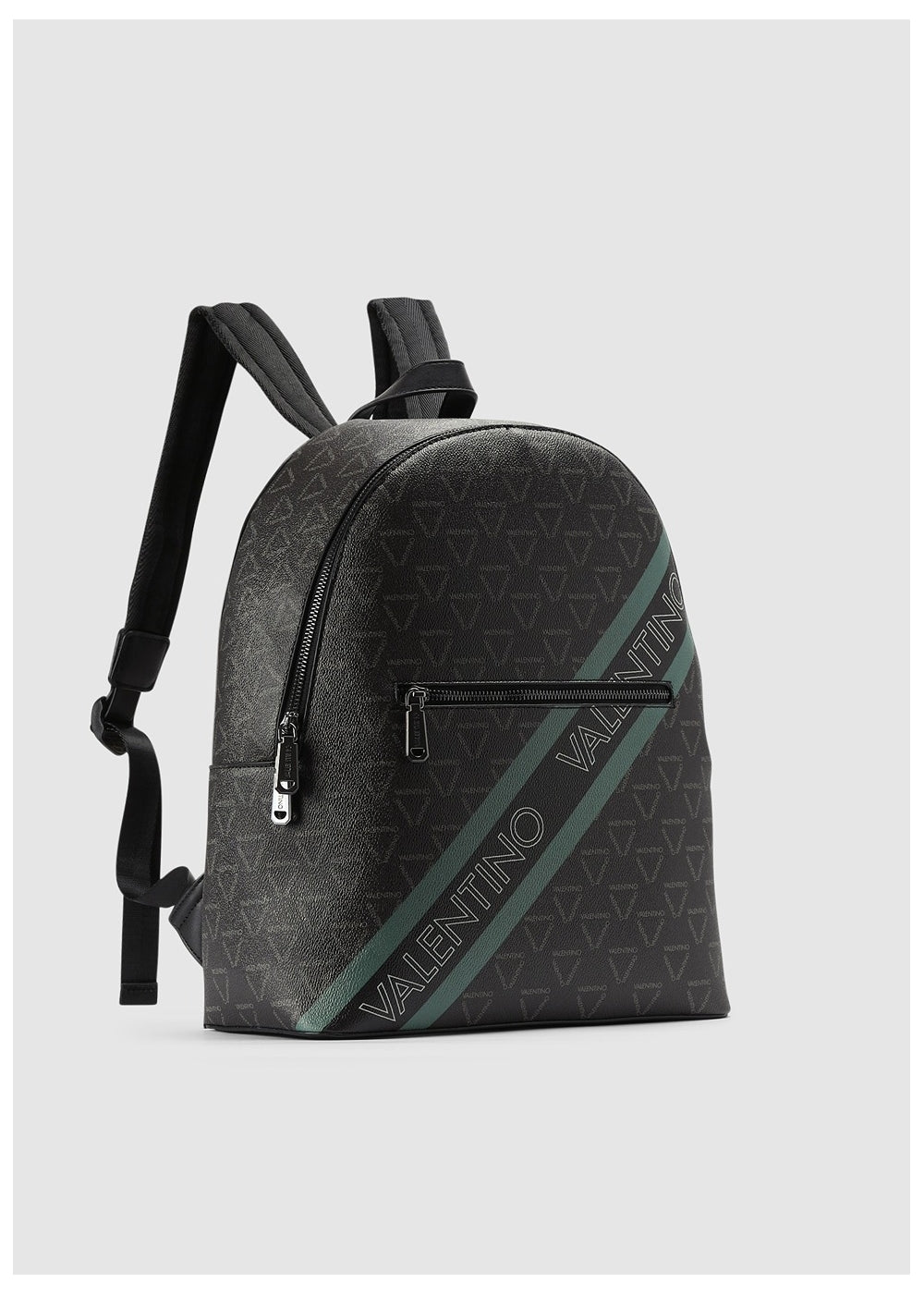 Mens Aron Backpack In Nero/Militare