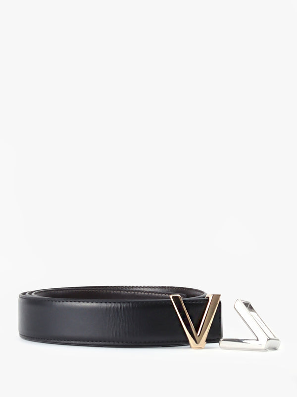 Mens Ginkgo Bis Black Belt Set